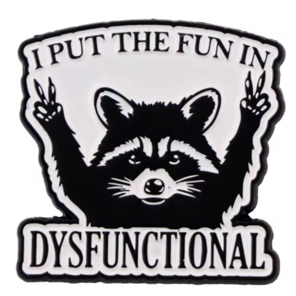 Raccoon - Enamel Pin - Picture 3 of 5